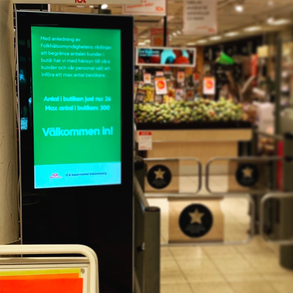 Kundräknare ICA Kvantum Götene
