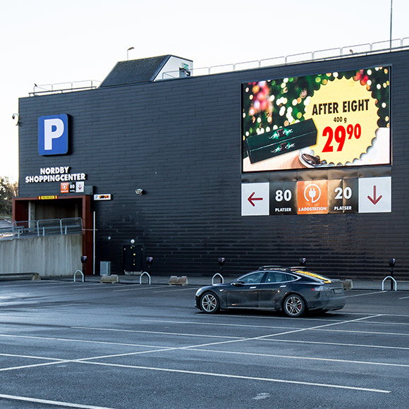 Utomhus-LED Nordby Supermarket