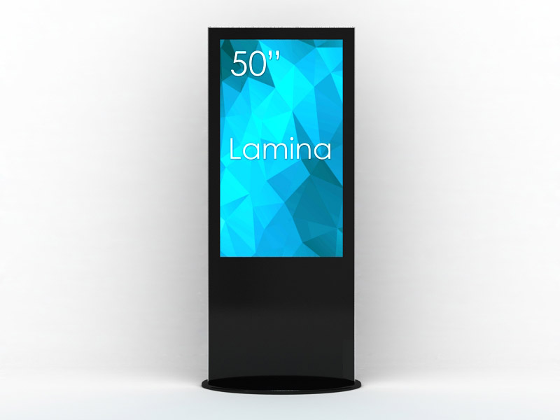 SwedX Lamina 50 tum - Svart Fristående skärmar