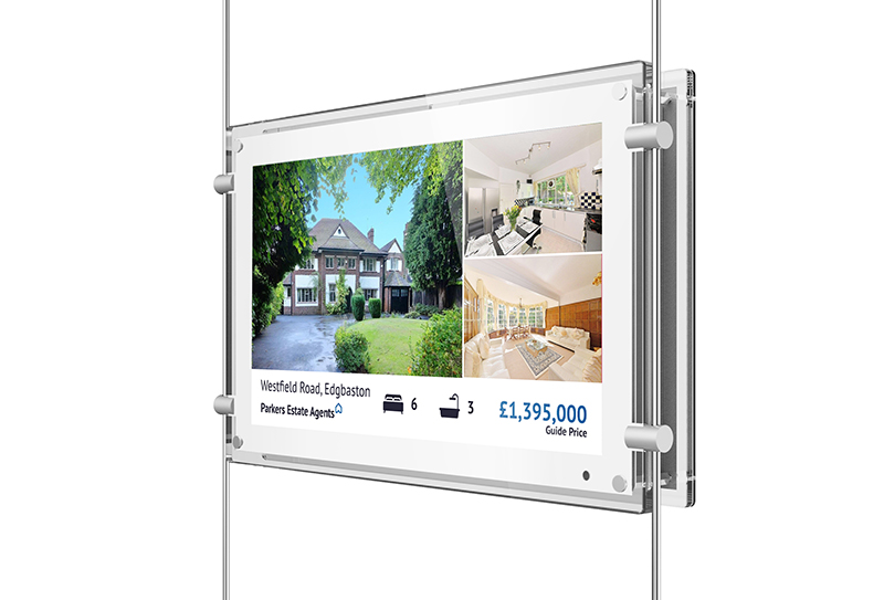 Allsee 15" Digital Rod Display Fönsterskärmar