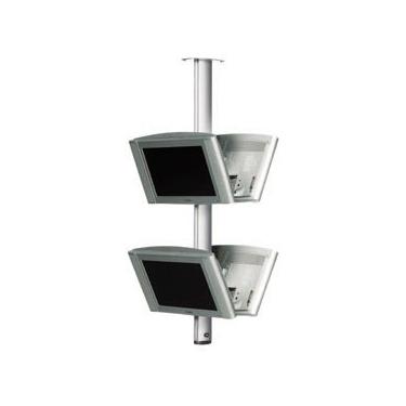 SMS Flatscreen CL ST800, Aluminum/Svart, Max:15kg Tak
