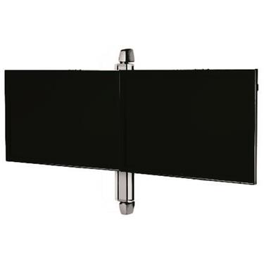 SMS Flat X WH 1105 VC - Dual Wallmount with 1105mm pillar, VESA 200x200-800x400, Max 35kg/display Vägg