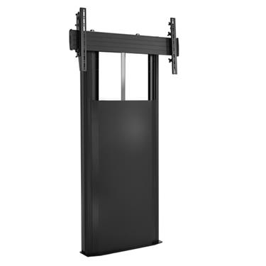 CHIEF XFA1UB - XL Fusion height adj. floorstand, 200x200-800x400mm, Max 131,6kg, Black Golv