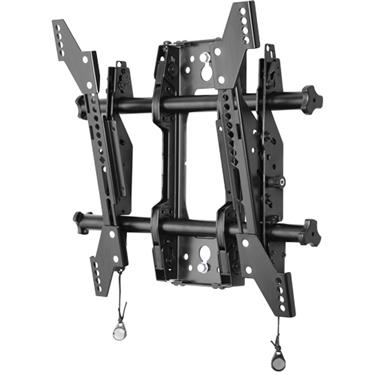 CHIEF MTMS1U - Medium Fusion Tiltable single-stud Wallmount, VESA 200x200-450x400mm, Max 34kg, Black Vägg