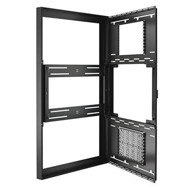 CHIEF LW75UBP IMPACT ON-WALL KIOSK - 75" PORTRAIT, BLACK Vägg