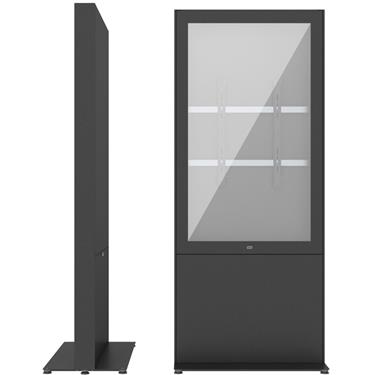 SMS 55P Casing Freestand Storage G2 BLBlack RAL9005 Beställningsvara Golv