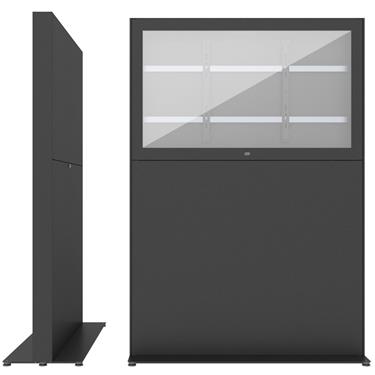 SMS 49L Casing Freestand Storage G2 BLBlack RAL9005 Beställningsvara Golv