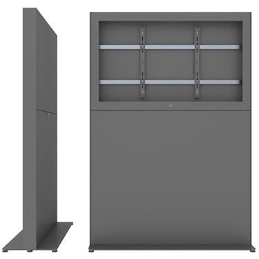 SMS 49L Casing Freestand Storage G1 DGDark Grey RAL7016 Beställningsvara Golv