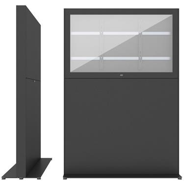 SMS 55L Casing Freestand Storage G2 BLBlack RAL9005 Beställningsvara Golv