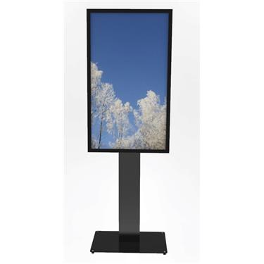 Hi-Nd FS0000-5001-02 - Floorstand, Universal, 200x200-400x400, Black RAL 9005 Golv