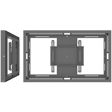 SMS 65L/P Casing Wall G1 Dark Grey RAL7016 No Glass Beställningsvara Vägg