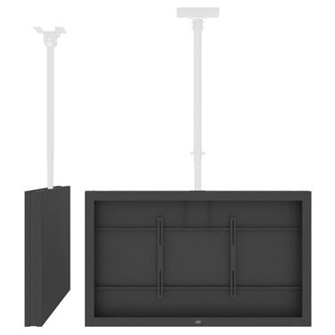 SMS 55L Casing Ceiling Top Mounted Landscape Black RAL9005 Beställningsvara Tak