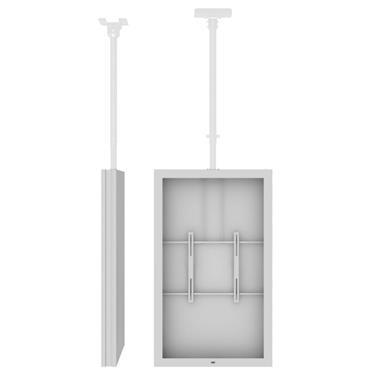 SMS 43P Casing Ceiling Top Mounted Portrait White RAL9016 Beställningsvara Tak