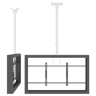 SMS 55L Casing Ceiling Top Mounted Landscape B2B Dark Grey RAL7016 Beställningsvara Tak