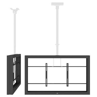 SMS 55L Casing Ceiling Top Mounted Landscape B2B Black RAL9005 Beställningsvara Tak