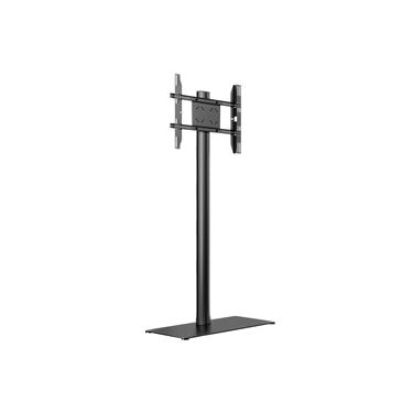 Multibrackets M Display Stand 180 Single Black w. Floorbase VESA 200x200-700x400 Max 50kg Golv