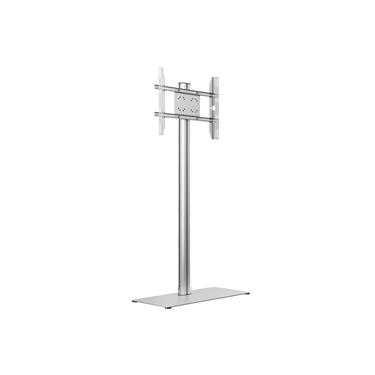 Multibrackets M Display Stand 180 Single Silver w. Floorbase VESA 200x200-700x400 Max 50kg Golv