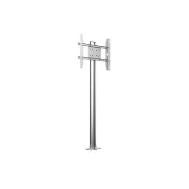 Multibrackets M Display Stand 180 Single Silver w. Floormount VESA 200x200-700x400 Max 60kg Golv