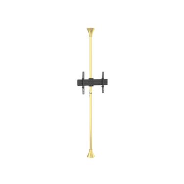 Multibrackets M Floor to Ceiling Mount Pro MBFC1U Brass VESA 100x100-600x400 Max 30kg/screen Golv