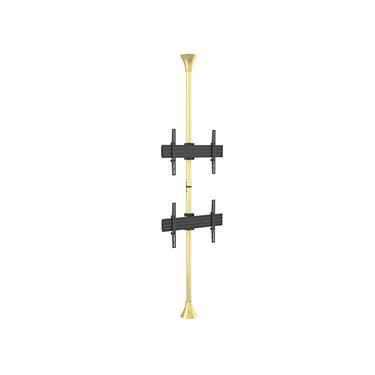 Multibrackets M Floor to Ceiling Mount Pro MBFC2U Brass VESA 100x100-600x400 Max 30kg/screen Golv