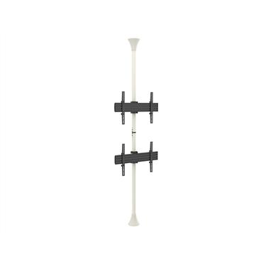 Multibrackets M Floor to Ceiling Mount Pro MBFC2U White VESA 100x100-600x400 Max 30kg/screen Golv