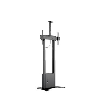 Multibrackets M Motorized Floorbase Incl cabinet & camerashelf 100x100-800x400 Max 120kg Black Golv
