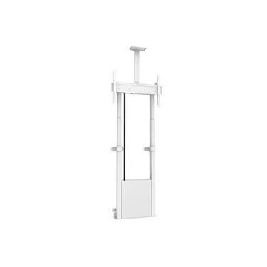 Multibrackets M Motorized Floormount incl camerashelf VESA 100x100-600x400 Max 120kg White Golv