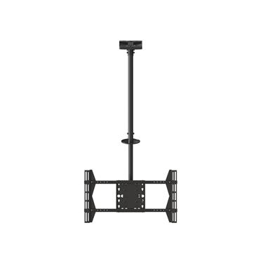 Multibrackets M Public Ceilingmount Large Single Black 3000 VESA 200x200-600x400 Max 40kg Tak