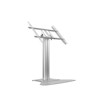 Multibrackets M Public Display Stand 110 HD Floorbase Single Silver VESA up to 700x400 Max 60kg Golv