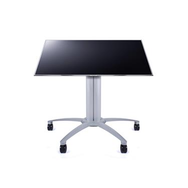 Multibrackets M Public Display Stand 110 Tilt & Table Silver VESA up to 700x400 Max 80kg Golv