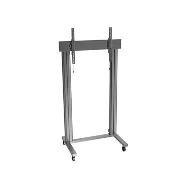 Multibrackets M Public Display Stand 180 Dual Pillar Wheelbase Black VESA Up to 1200x600 Max 125kg Golv