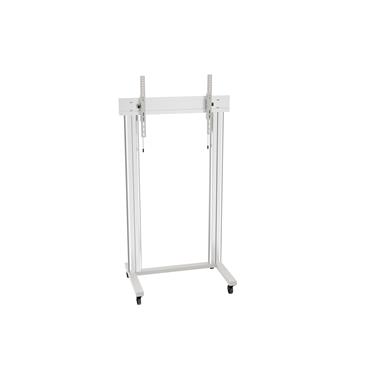 Multibrackets M Public Display Stand 210 Dual Pillar Wheelbase Silver VESA Up to 1200x600 Max 125kg Golv