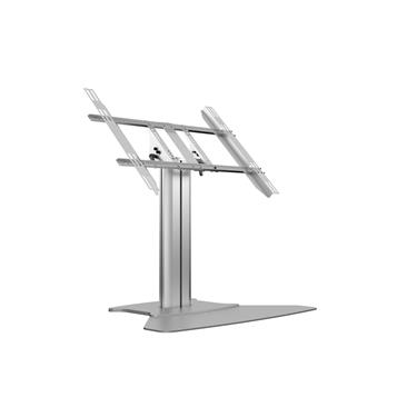 Multibrackets M Public Display Stand 80 HD Floorbase Single Silver VESA Up to 700x400 Max 60kg Golv