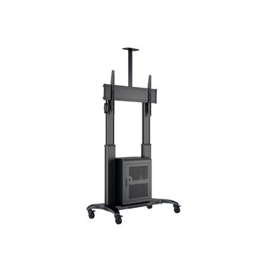 Multibrackets M Public Floorstand Dual Pillar 180 HD with AV Cabinet VESA 200x200-1000x600 Max 90kg Golv