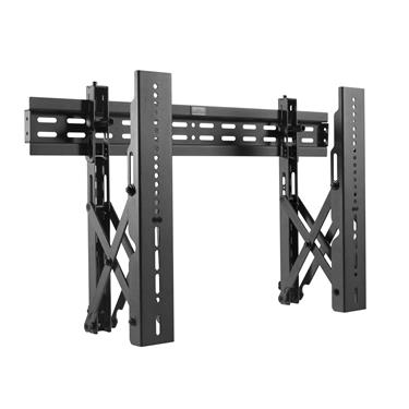 Multibrackets M Public Video Wall Mount Push 40-70" Black VESA 200x200-600x400 Max 40kg Videovägg