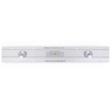 Multibrackets M Universal Wallmount Super Slim Silver Small VESA 200x100-400x400 Max 55kg Vägg