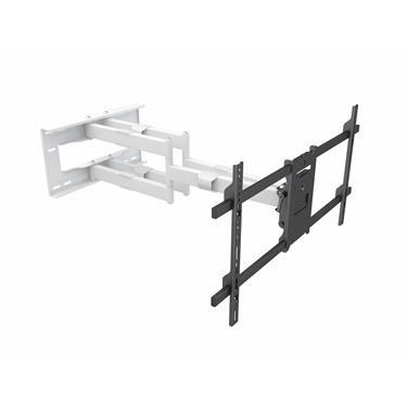 Multibrackets M Universal Long Reach Arm HD 910mm Dual White VESA 100x100-800x400 Max 60kg Vägg