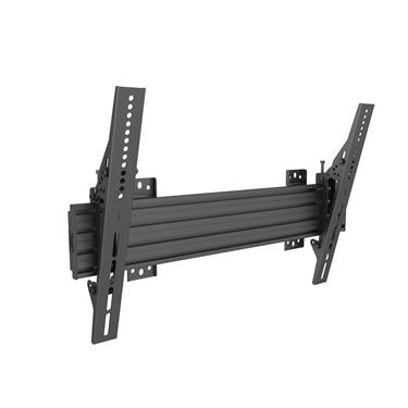 Multibrackets M Wallmount Pro MBW1U Tilt Black VESA 100x100-600x400 Max 30kg Videovägg
