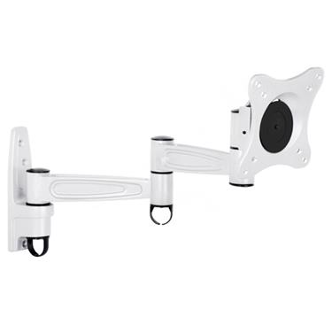 Multibrackets M VESA Flexarm 360 III White 75 100 200 VESA 75x75-200x200 Max 15kg Vägg