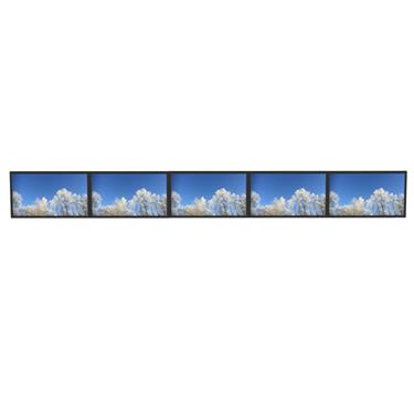 Videorow, landscape, 5x49, Samsung 49” Videovägg
