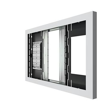 CHIEF LW55UW IMPACT ON-WALL KIOSK - 55" LANDSCAPE, WHITE Vägg