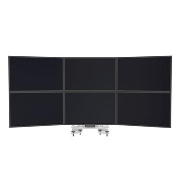 SMS Multi Control 2x Triple Clamp, 6 skärmar Bord