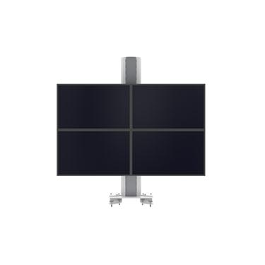 SMS Multi Control 2xDual Clamp, 4 skärmar i 2 rader Bord