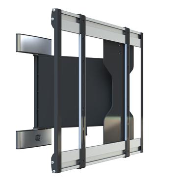 SMS Slim Swing - Extreme slim 3D Mount, VESA 200x200-600x400, Max 20kg Vägg