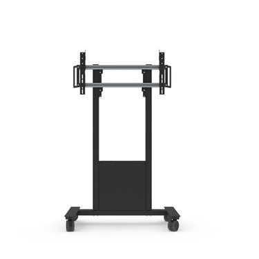 SMS Func Mobile - Mobile Floor Cart for big screens, 200x100-800x400mm, Max 120kg, Black Golv