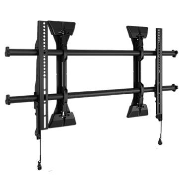 CHIEF LSM1U - Large FUSION Fixed Wallmount, Side Adj. VESA 100x100-880x400mm, Max 91kg, Black Vägg
