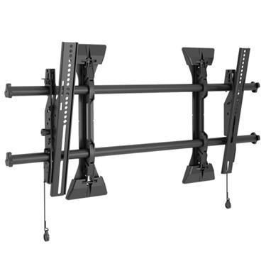 CHIEF LTM1U - Large FUSION, Tiltable, Side Adj. Wallmount, VESA 100x100-830x400mm, Max 91kg, Black Vägg