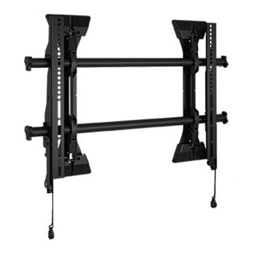 CHIEF MSM1U - Medium FUSION, Fixed, Side Adj. Wallmount, VESA 100x100-642x400, Max 56,7kg, Black Vägg