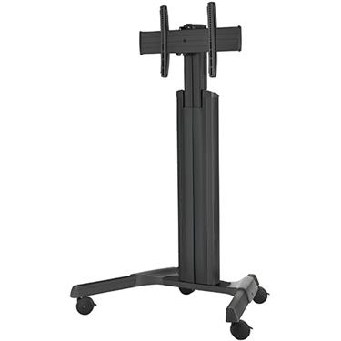 CHIEF MPAUB - Medium Fusion, Mobile height adj. floorstand, VESA 200x100-600x400, Max 56,7kg, Black Golv