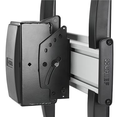 Chief MCM1U FUSION Medium Ceiling | Column not included | VESA 200x100-460x400 | Max 56.7kg | Black Tak